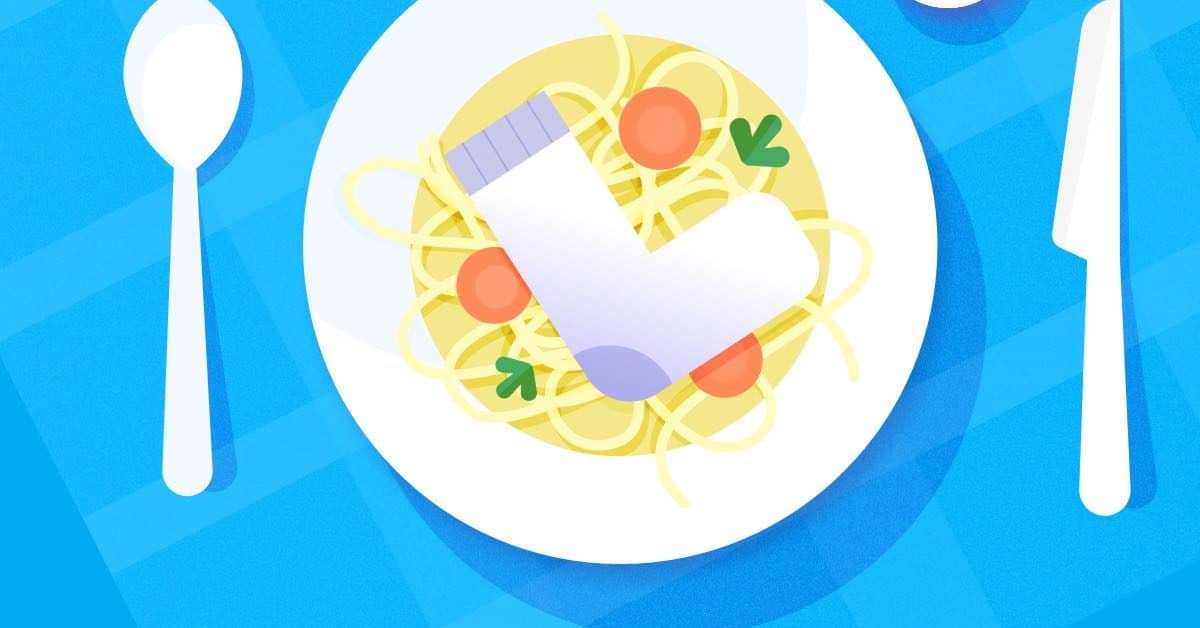 foods plate